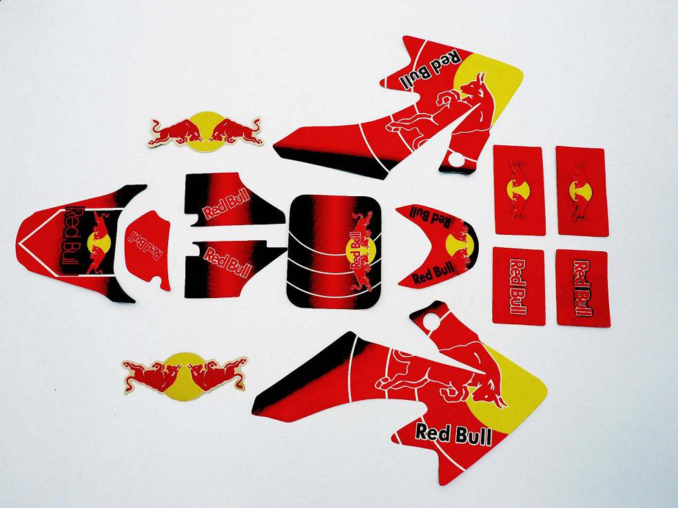 Stickers Red Bull CRF50